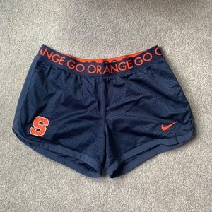 Nike Syracuse Orange Navy Blue Mesh Shorts🍊